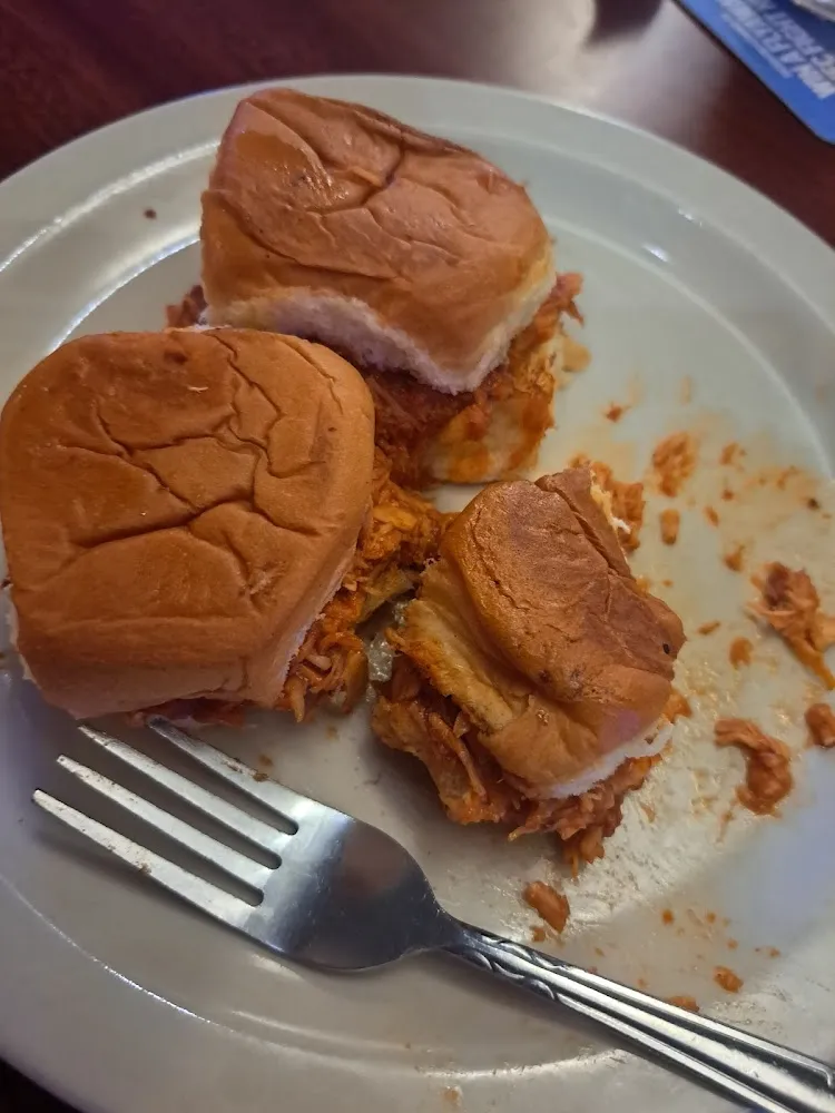 BBQ Chicken Sliders